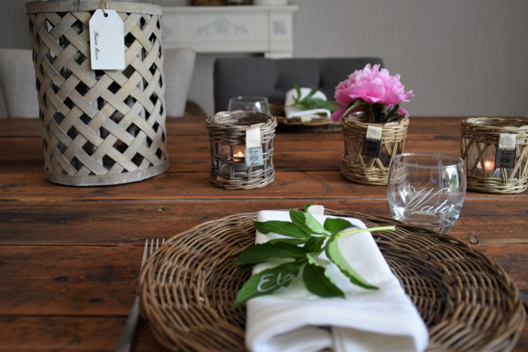 Favoriten bei Namenschildern für die Festtafel…