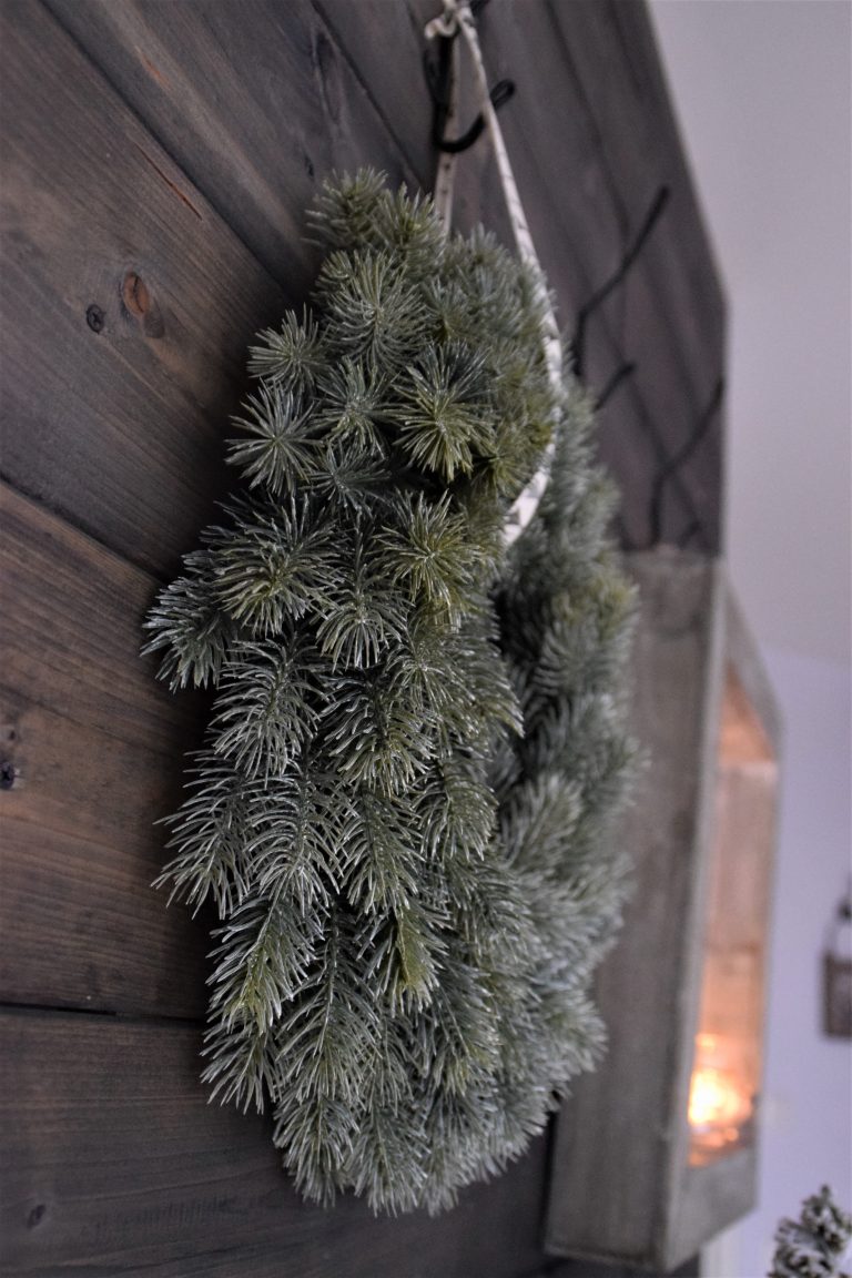 Meine Einsatzmöglichkeiten vom Tannenkranz… Winterdeko ganz vielseitig einsetzetzbar!