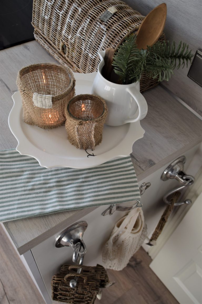 DIY Jute-Windlicht