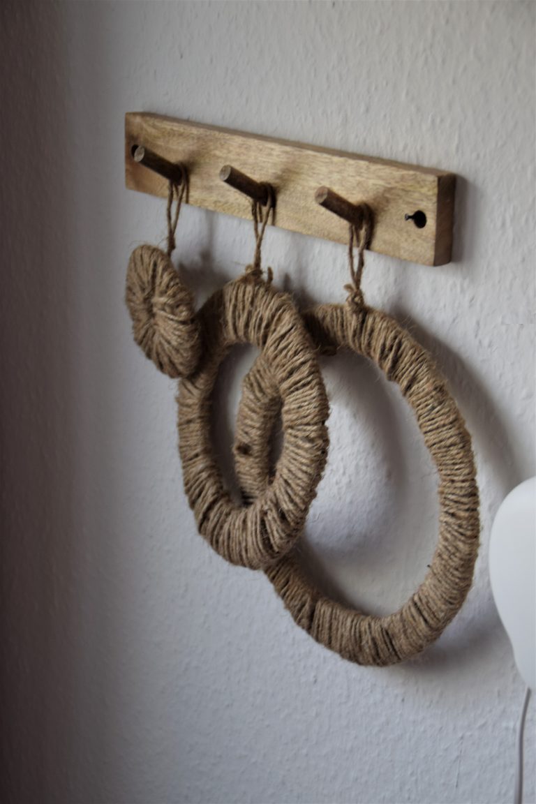 Dekorativer DIY Jutering