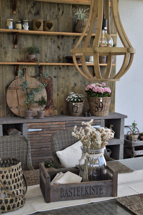 Bastelkiste aus Holz
