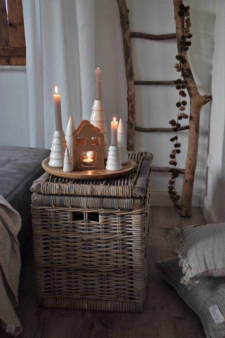 DIY Windlicht aus Korkuntersetzern