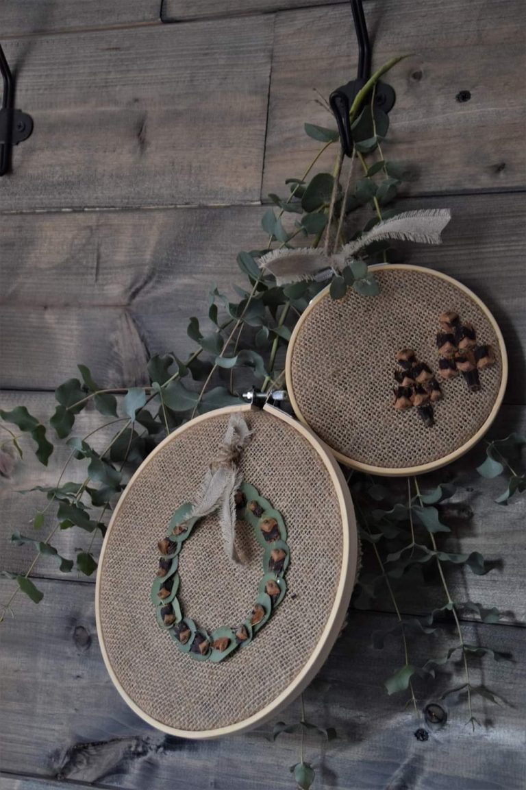 DIY Stickrahmen mit Jute