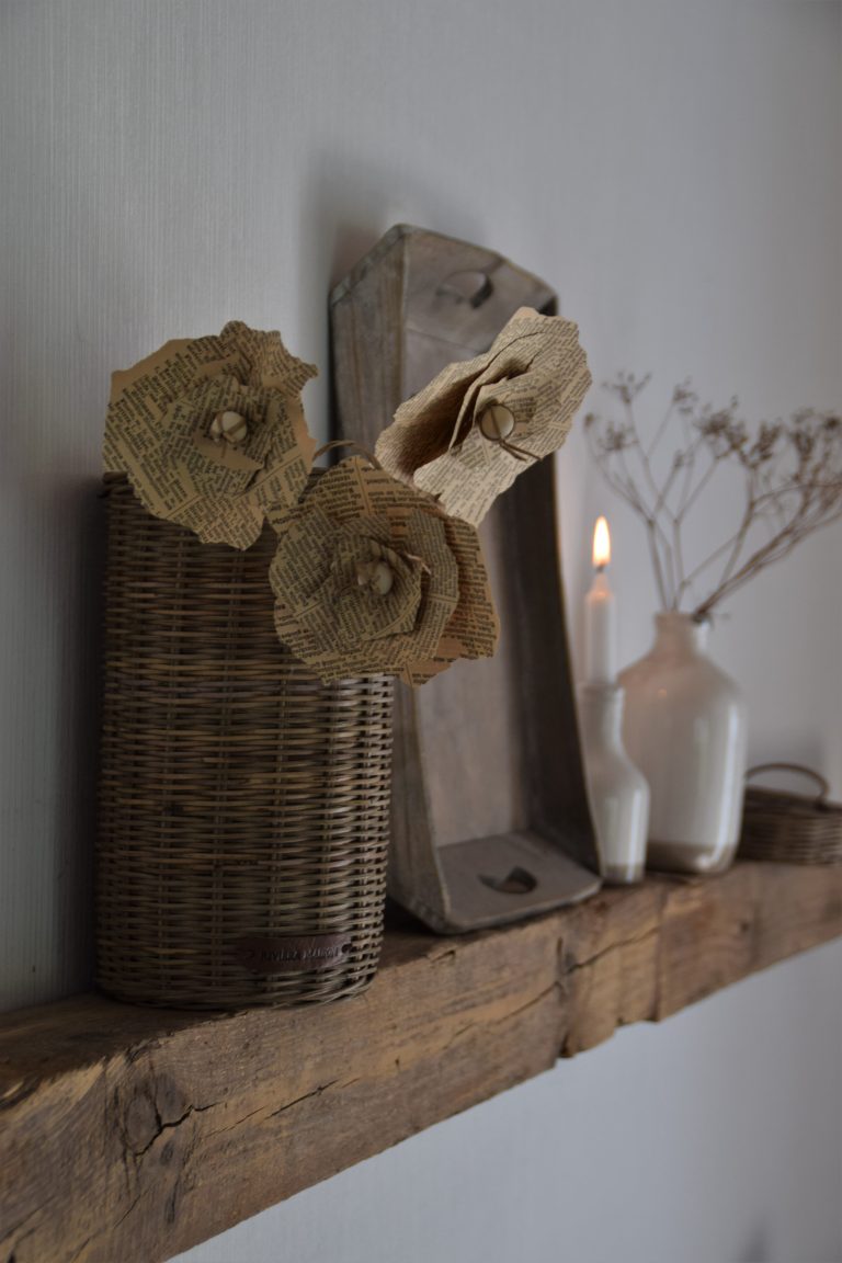 DIY Mohnblüte aus Papier