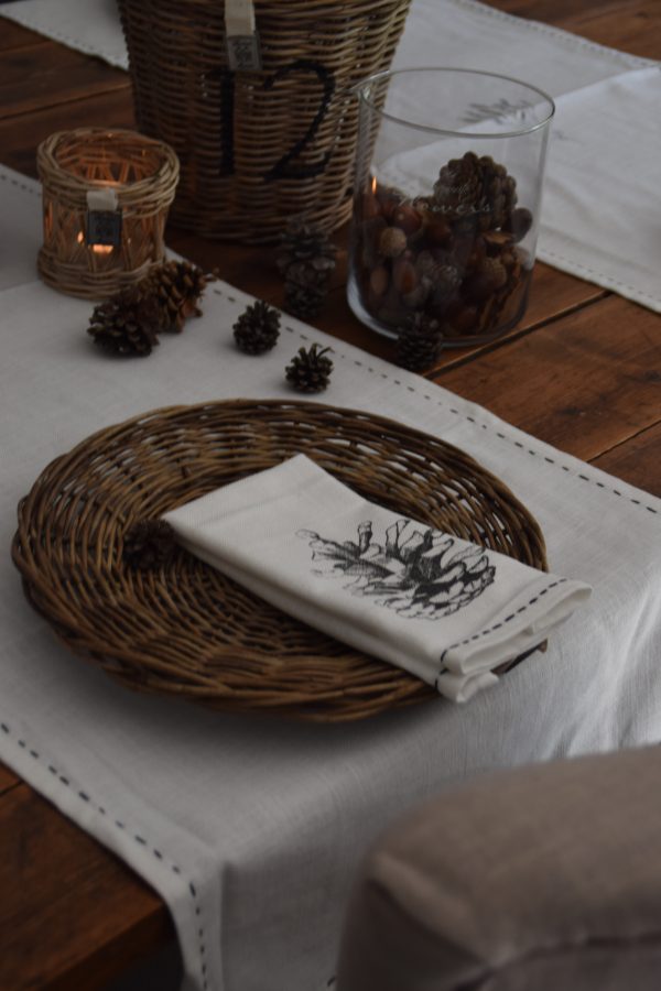 Serviette Zapfen