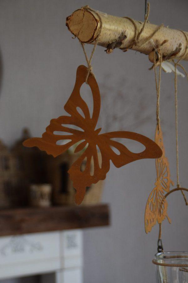 Rost Schmetterling grobes Modell