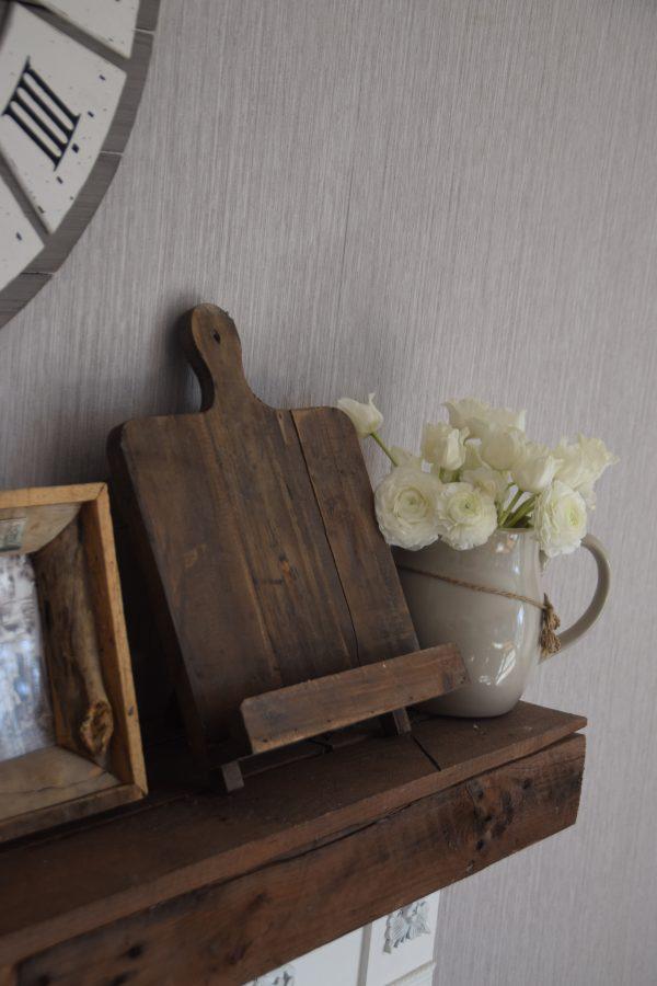 Buch- oder Bilderhalter Vintage