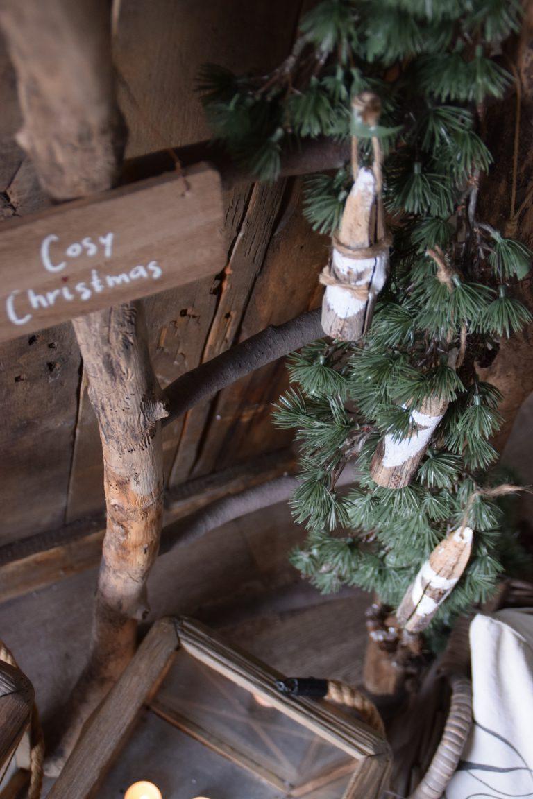 DIY Weihnachtsmann aus Holz