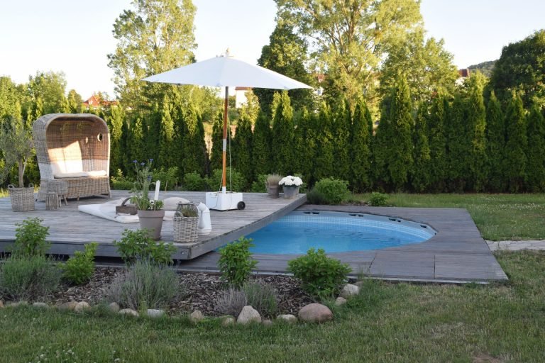 DIY aufschiebbarer Pool