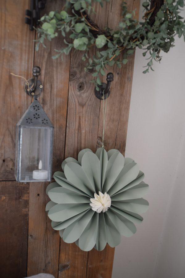 Papierblume XL mint
