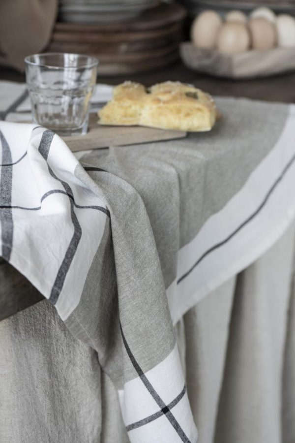 Geschirrtuch beige