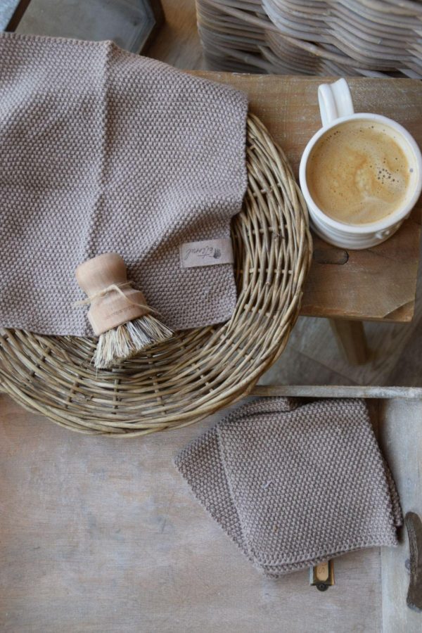 Topflappen Latte