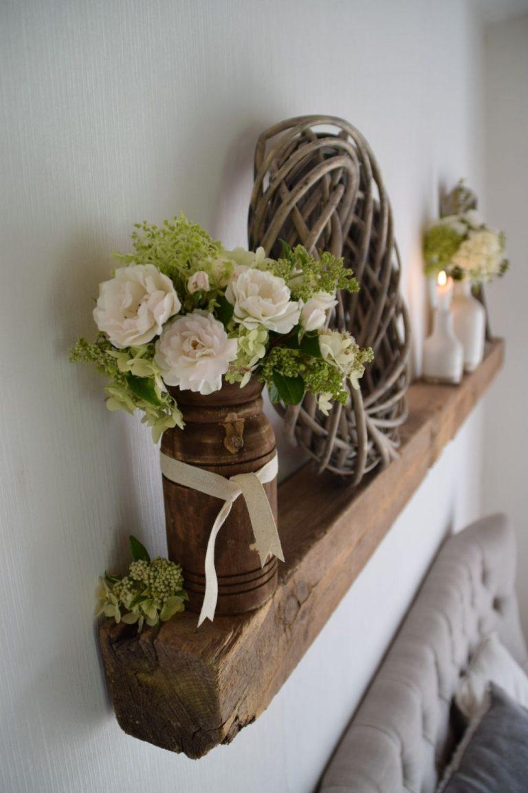 DIY – Regal aus alten Balken